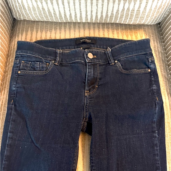 Denim - White Black Jeans